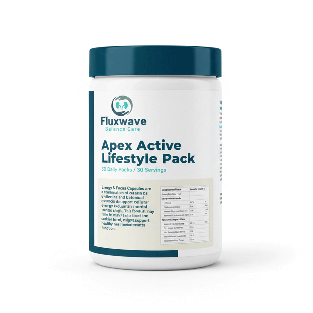 Apex Active Lifestyle Pack – 30 Daily Packs / 30 Servings